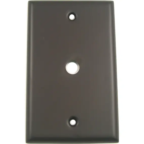 Rusticware 781ORB Single Cable Switch Plate Oil Rubbed Bronze Finish