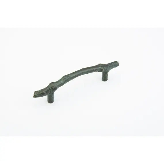 SCHAUB 783-VI Schaub  4" Center to Center Mountain Twig Cabinet Pull Verde Imperiale Finish