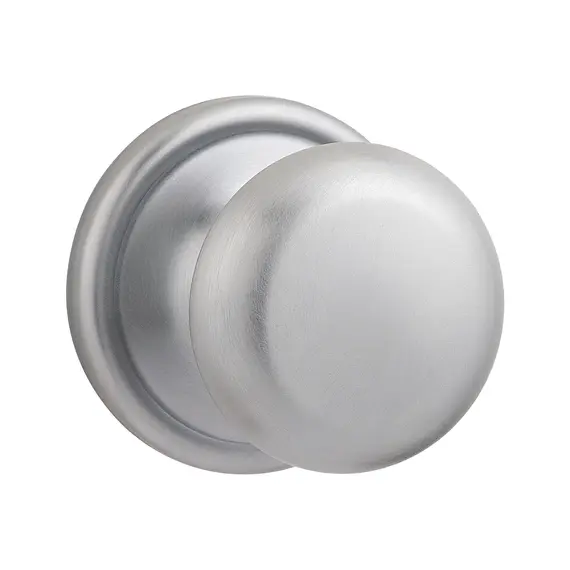 Kwikset 788H-26D Hancock Knob Half Dummy Lock Satin Chrome Finish