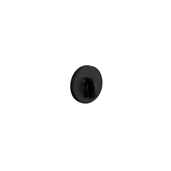 Baldwin 8241190PAT Contemporary 2-1/8" Patio Deadbolt Satin Black Finish