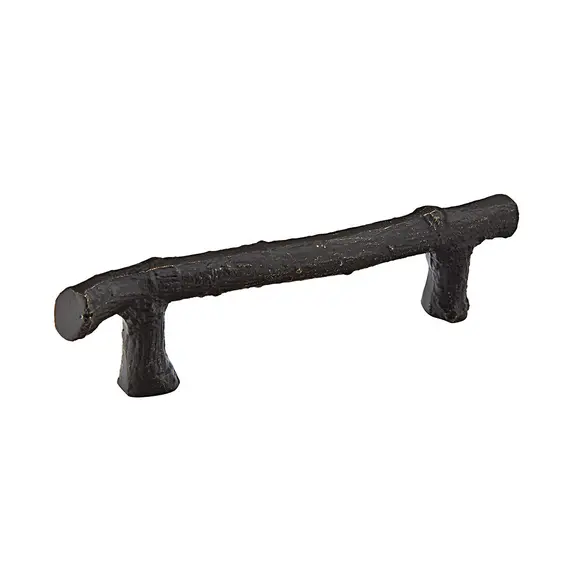 Emtek 86063MB Twig Cabinet Pull with 4" Center To Center Medium Bronze Finish