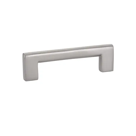 Emtek 86163US15 Trail Cabinet Pull with 4" Center To Center Satin Nickel Finish