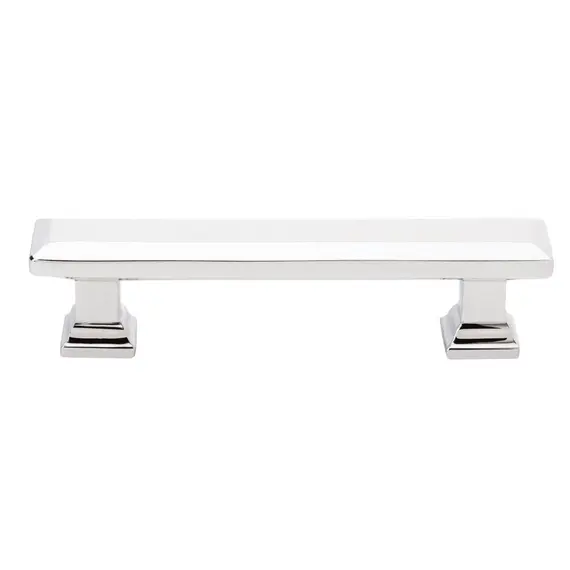 Emtek 86299US26 Geometric Rectangular Cabinet Pull with 3" Center to Center Polished Chrome Finish