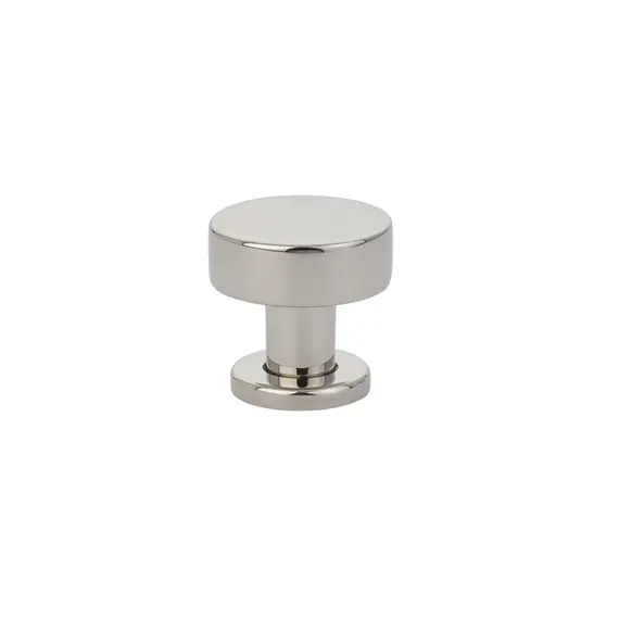 Emtek 86322US14 Cadet 1-1/4" Cabinet Knob Polished Nickel Lifetime Finish