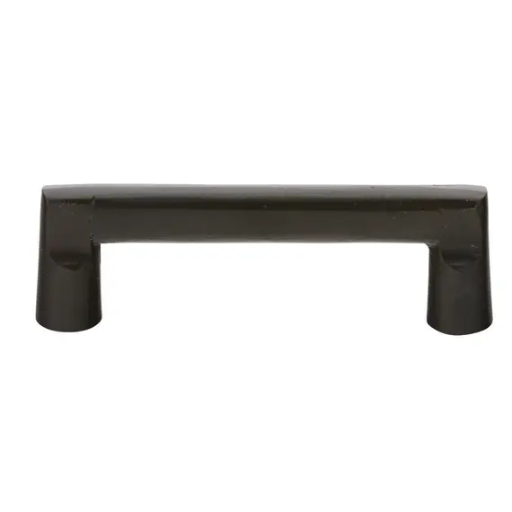 Emtek 86336FB Bronze Rail Cabinet Pull with 8" Center to Center Flat Black Bronze Finish