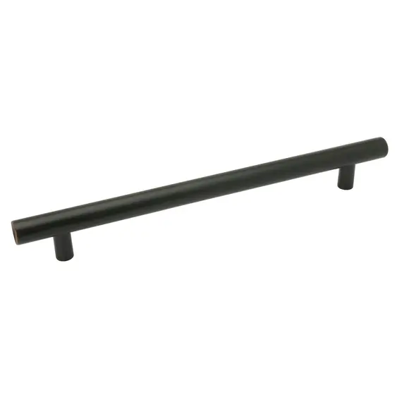 Emtek 86362US10B Brass Bar Cabinet Pull with 6" Center to Center Oil Rubbed Bronze Finish