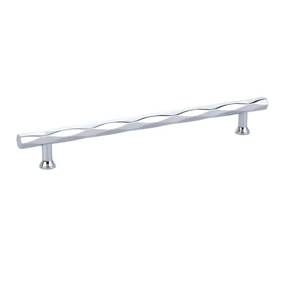 Emtek 86431US26 Tribeca Cabinet Pull with 8" Center to Center Polished Chrome Finish