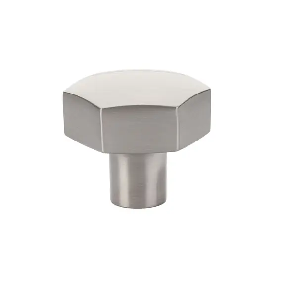 Emtek 86458US15 Mod Hex 1-1/2" Cabinet Knob Satin Nickel Finish