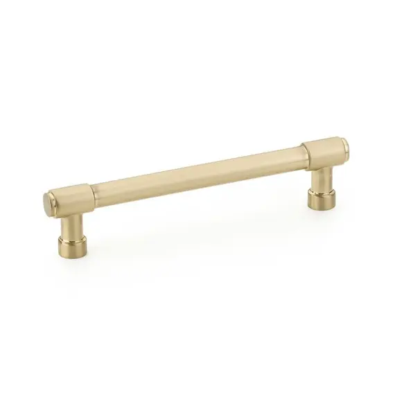 Emtek 86688US4 Jasper Cabinet Pull with 5" Center to Center Satin Brass Finish