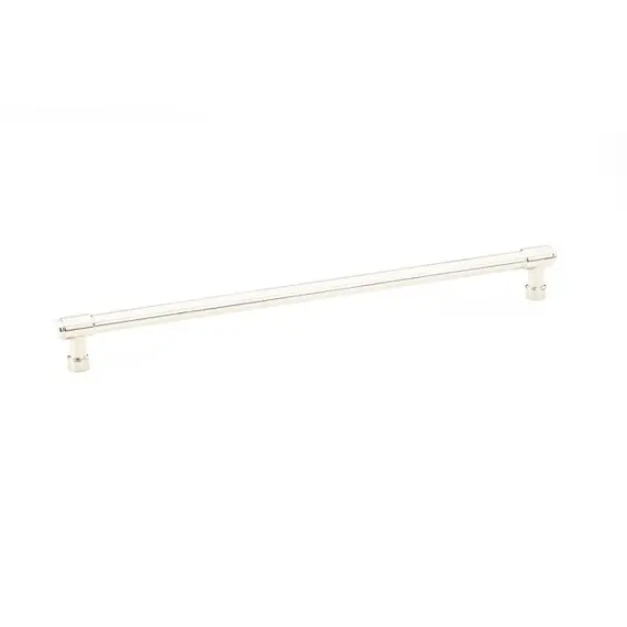 Emtek 86692US14 Jasper Cabinet Pull with 12" Center to Center Polished Nickel Lifetime Finish