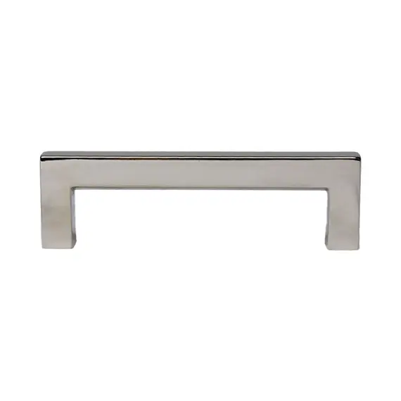 Emtek 86705US14 Warwick Cabinet Pull with 4" Center to Center Polished Nickel Lifetime Finish