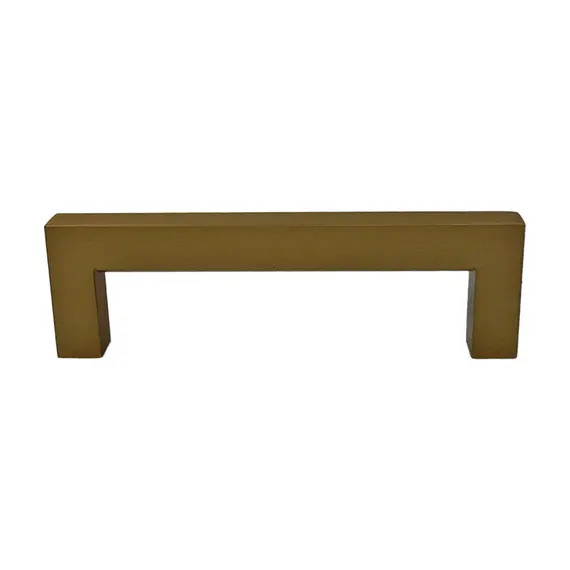 Emtek 86705US4 Warwick Cabinet Pull with 4" Center to Center Satin Brass Finish