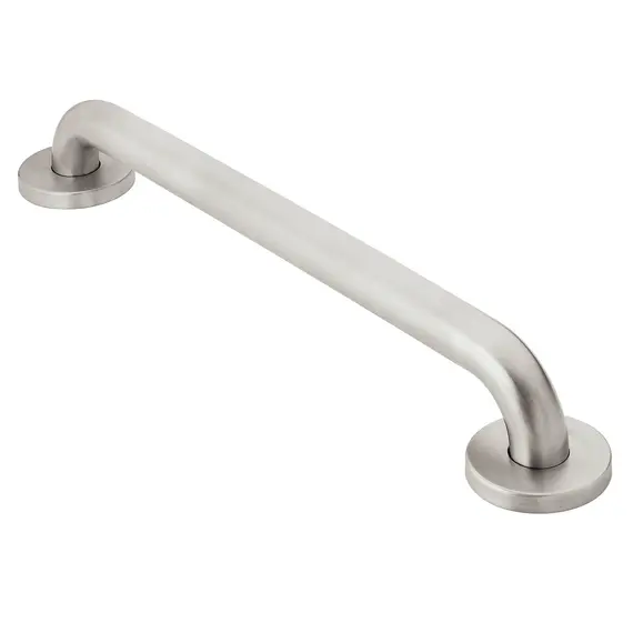 Moen 8736 Concealed Screw 36" Grab Bar 1-1/4" Diameter Satin Stainless Steel Finish