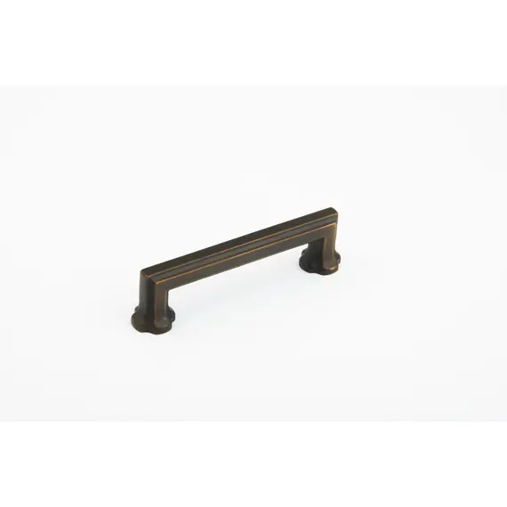 SCHAUB 877-ABZ Schaub  4" Center to Center Empire Cabinet Pull Ancient Bronze Finish