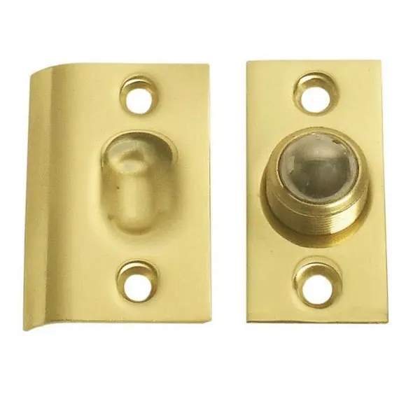 Emtek 8802US3 Ball Catch Polished Brass Lifetime Finish