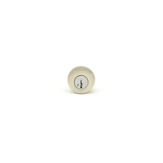 Baldwin 8BR0204004 Single Cylinder Deadbolt Cylinder Kwikset Smartkey with Housing and 2 Keys Satin Nickel Finish