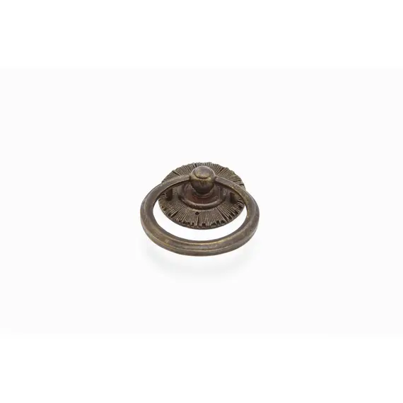 SCHAUB 977-HLB Schaub  2-1/4" x 3" Sunburst  Pull and Backplate Highlighted Bronze Finish