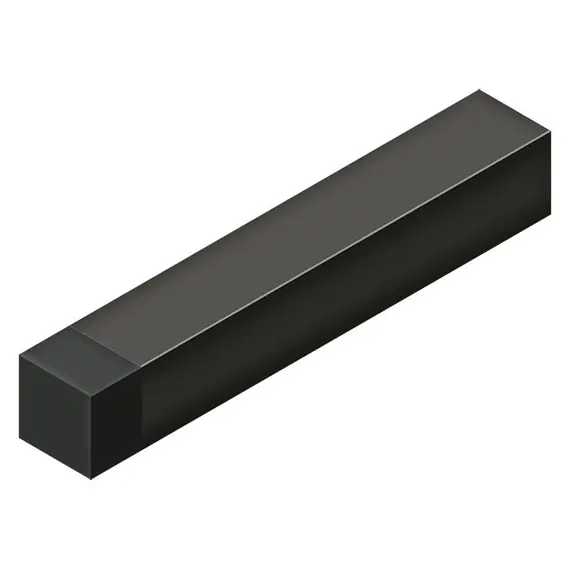 Deltana BDSS40U10B 4" Modern Square Heavy Duty Door Bumper; Steel; Oil Rubbed Bronze Finish