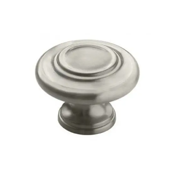 Amerock BP15862G10-10PACK Pack of 10 1-3/4" (44 mm) Diameter Inspirations Cabinet Knob Satin Nickel Finish