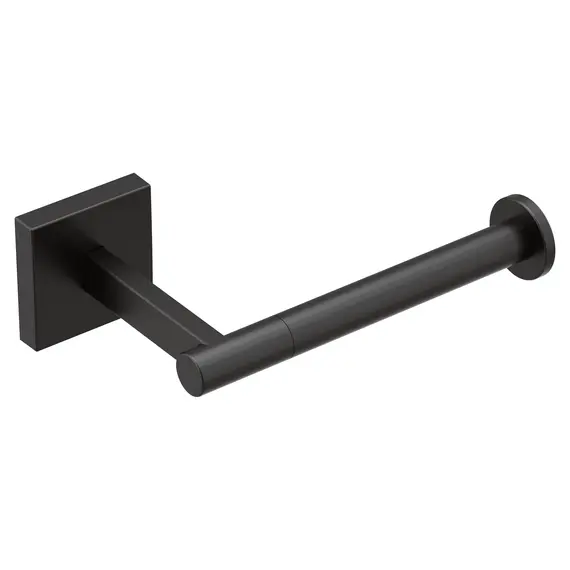 Moen BP1808BL Triva Single Post Paper Holder Matte Black Finish