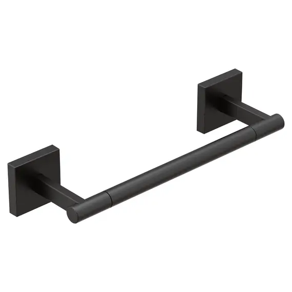 Moen BP1886BL Triva 9" Hand Towel Bar Matte Black Finish