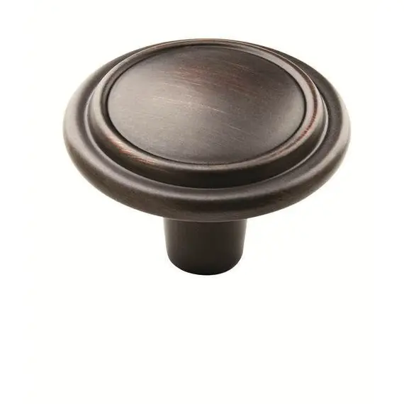 Amerock BP29113ORB-10PACK Pack of 10 1-1/4" (32 mm) Diameter Allison Value Cabinet Knob Oil Rubbed Bronze Finish