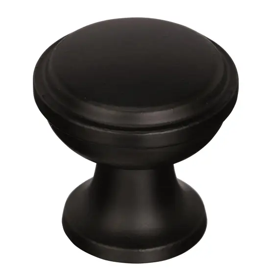 Amerock BP53718BBR 1-3/16" (30 mm) Westerly Cabinet Knob Black Bronze Finish