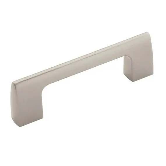 Amerock BP55364G10 3" (76 mm) Center to Center Riva Cabinet Pull Satin Nickel Finish