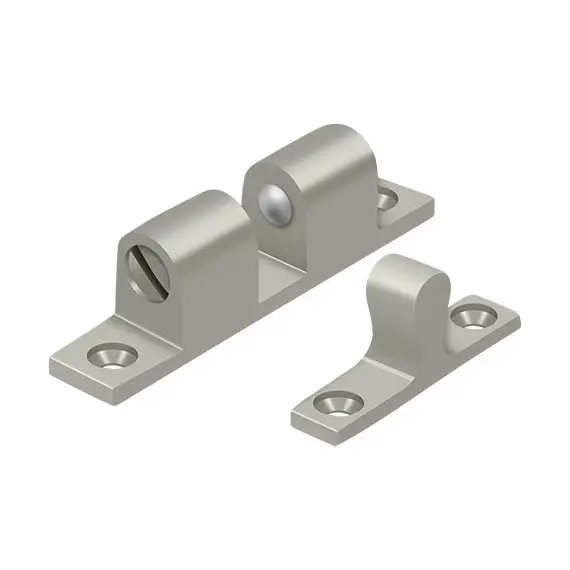 Deltana BTC20U15 Ball Tension Catch 2-3/10" x 2/5"; Satin Nickel Finish