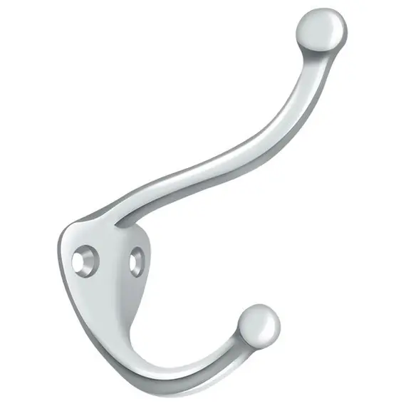 Deltana CAHH3U26 Coat and Hat Hook, Bright Chrome Finish