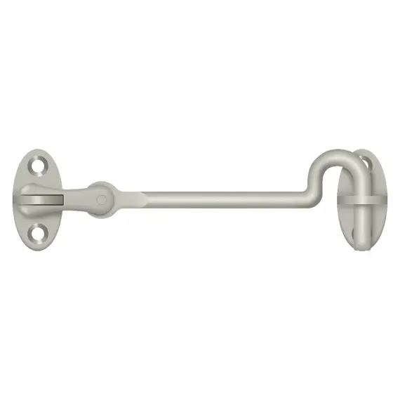 Deltana CHK4U15 Cabin Swivel Hooks; 4"; Satin Nickel Finish