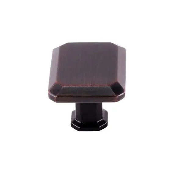 Crown Cabinet Hardware CHK9243010B 1-1/2" Rectangle Cabinet Knob Oil Rubbed Bronze Finish